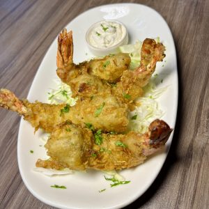 GOLDEN PRAWNS TEMPURA